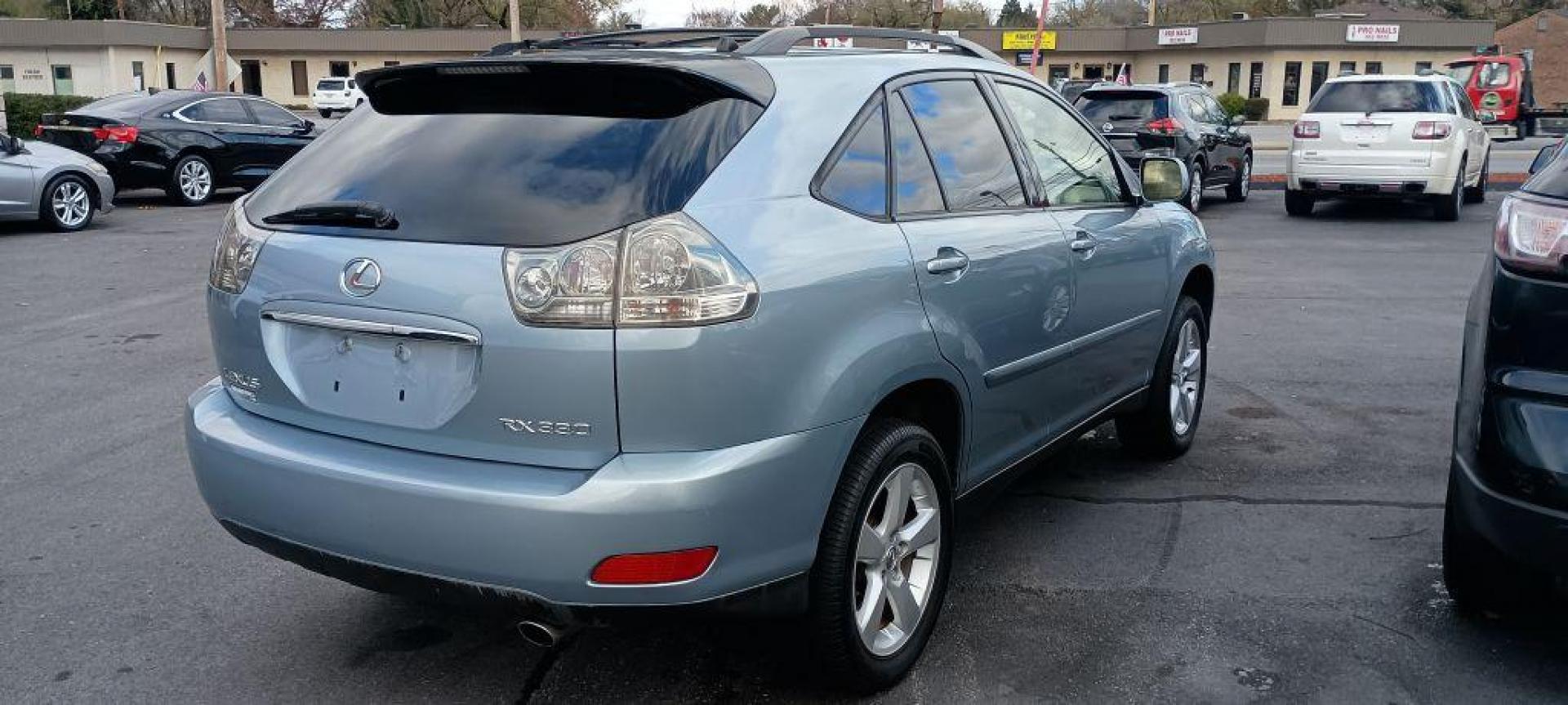 2004 BLUE LEXUS RX 330 (JTJHA31U840) with an 3.3L engine, Automatic transmission, located at 2514 Williamson Rd NE, Roanoke, VA, 24012, (540) 265-7770, 37.294636, -79.936249 - Photo#3