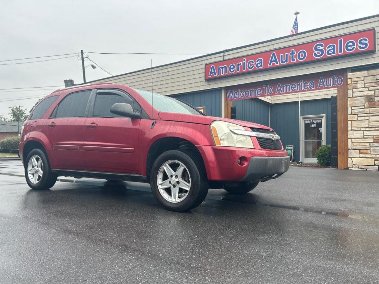 2005 RED CHEVROLET EQUINOX LT (2CNDL73F856) with an 3.4L engine, Automatic transmission, located at 2514 Williamson Rd NE, Roanoke, VA, 24012, (540) 265-7770, 37.294636, -79.936249 - Photo#0