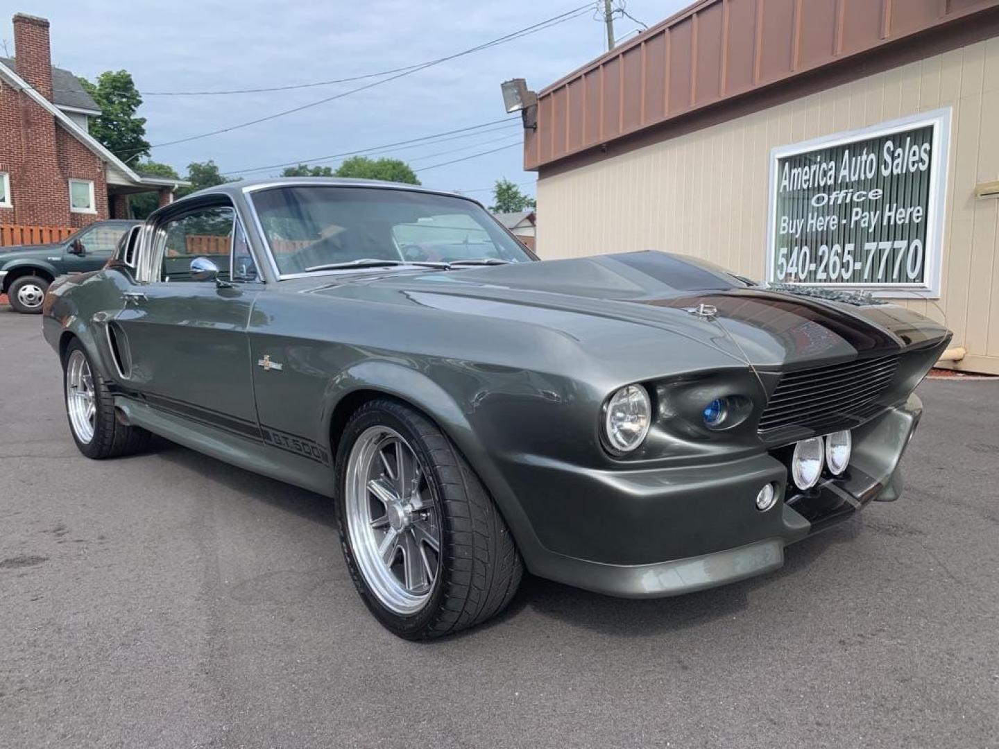 1967 GRAY FORD MUSTANG GTA ACTUAL MILEAGE (0000007R02C) with an 7.0 engine, Manual transmission, located at 2514 Williamson Rd NE, Roanoke, VA, 24012, (540) 265-7770, 37.294636, -79.936249 - ******* CASH ONLY PRICE OF $90,000 (NOT INCLUDING SALES TAX, TAGS, TITLING, AND PROCESSING FEE) ********** ****** VEHICLE SHOWN BY APPOINTMENT ONLY ******* Completely restored inside and out. Drive train is 427 stroker, tko tremmec transmission, big bearing 9 inch rear, disk brakes, rac and pinion - Photo#0