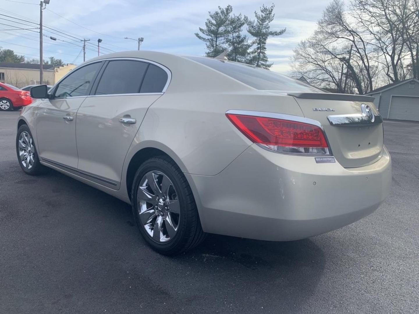 2011 GOLD BUICK LACROSSE CXL (1G4GC5EC0BF) with an 2.4L engine, Automatic transmission, located at 2514 Williamson Rd NE, Roanoke, VA, 24012, (540) 265-7770, 37.294636, -79.936249 - Photo#3