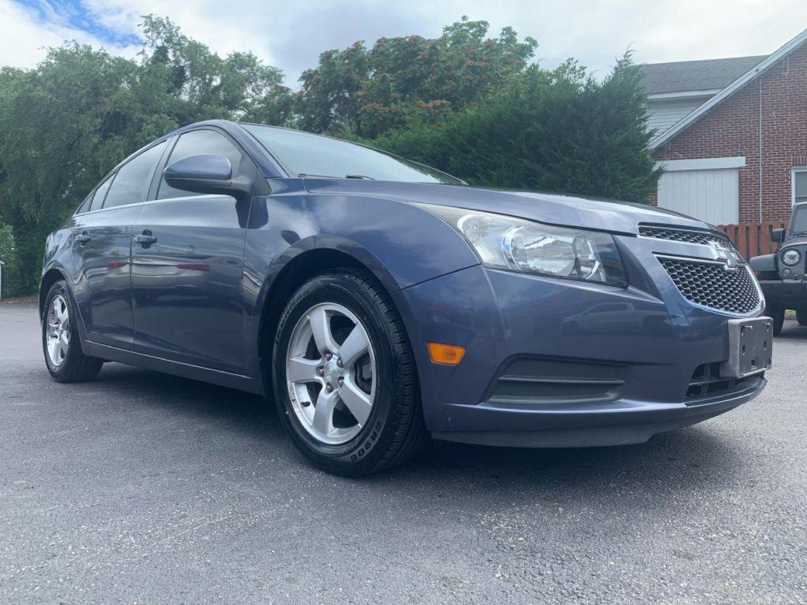 2014 BLUE CHEVROLET CRUZE LT (1G1PC5SB4E7) with an 1.4L engine, Automatic transmission, located at 2514 Williamson Rd NE, Roanoke, VA, 24012, (540) 265-7770, 37.294636, -79.936249 - NO CREDIT CHECK FINANCING WITH ONLY $2500 DOWN PAYMENT!!!! Check out our website www.needausedvehicle.com for our No Credit Check/ In House Financing options!! No Credit Check Available!!! In House Financing Available!!! All Clean Title Vehicles (no Salvaged or flooded vehicles ever on our lot)! - Photo #0