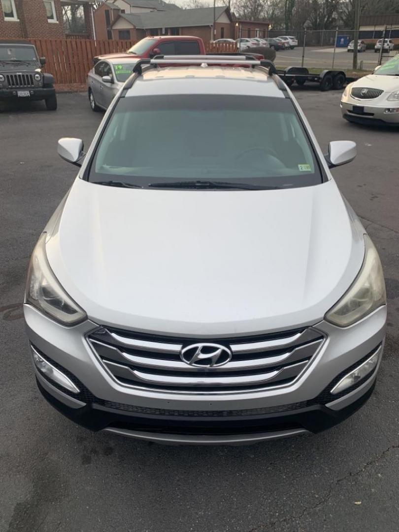 2013 SILVER HYUNDAI SANTA FE SPORT (5XYZUDLB0DG) with an 2.4L engine, Automatic transmission, located at 2514 Williamson Rd NE, Roanoke, VA, 24012, (540) 265-7770, 37.294636, -79.936249 - Photo#2