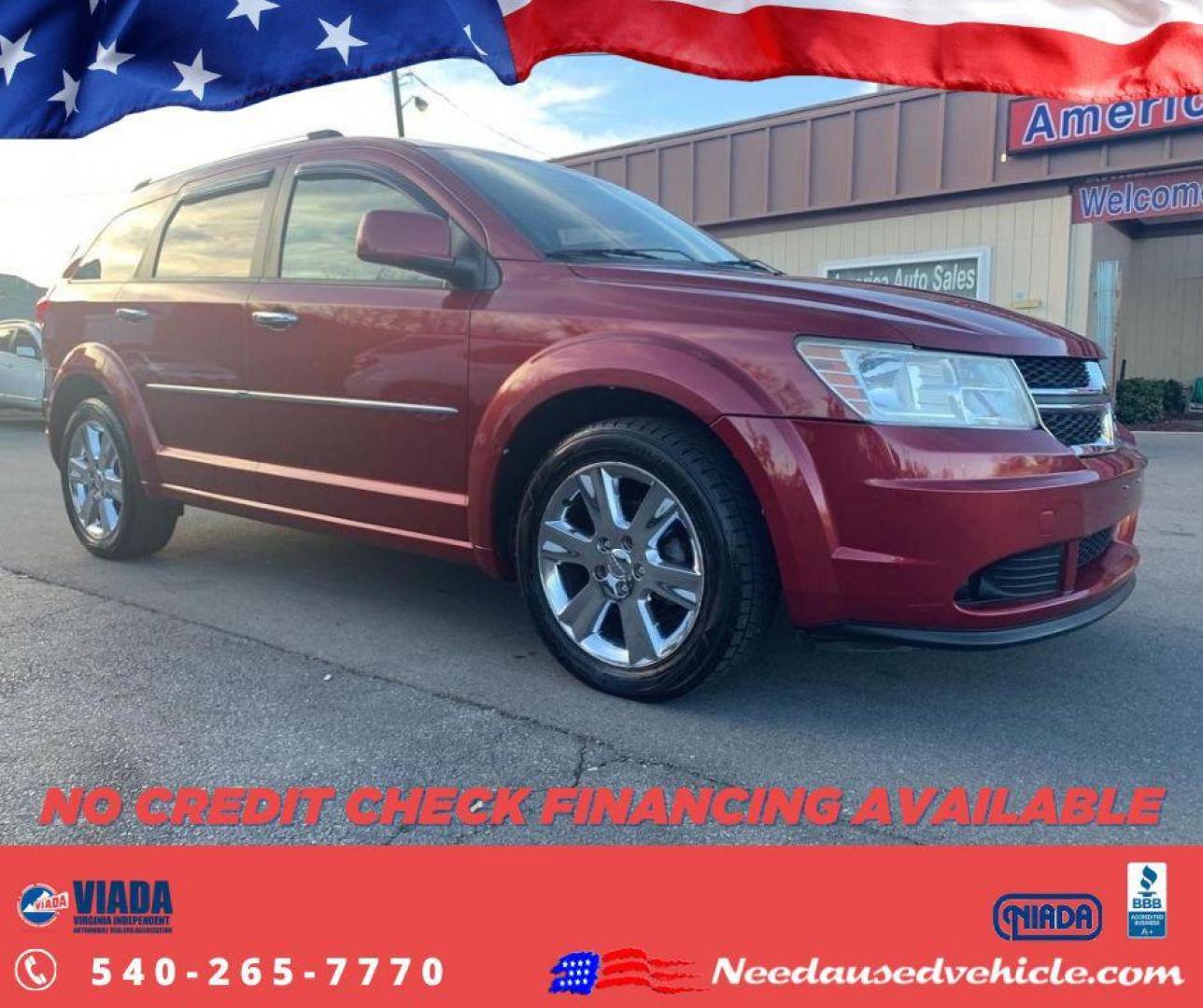 2011 RED DODGE JOURNEY LUX (3D4PH9FG8BT) with an 3.6L engine, Automatic transmission, located at 2514 Williamson Rd NE, Roanoke, VA, 24012, (540) 265-7770, 37.294636, -79.936249 - Photo#0