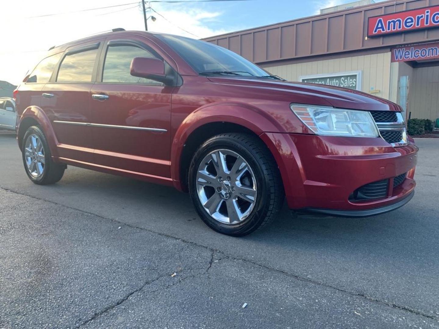 2011 RED DODGE JOURNEY LUX (3D4PH9FG8BT) with an 3.6L engine, Automatic transmission, located at 2514 Williamson Rd NE, Roanoke, VA, 24012, (540) 265-7770, 37.294636, -79.936249 - Photo#1