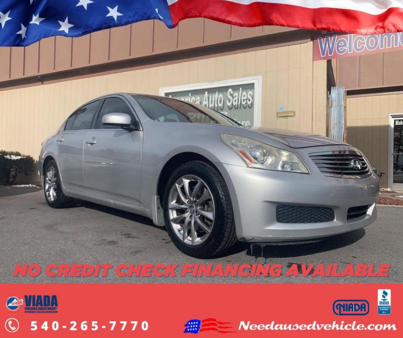 2008 SILVER INFINITI G35 (JNKBV61F48M) with an 3.5L engine, Automatic transmission, located at 2514 Williamson Rd NE, Roanoke, VA, 24012, (540) 265-7770, 37.294636, -79.936249 - Photo#0