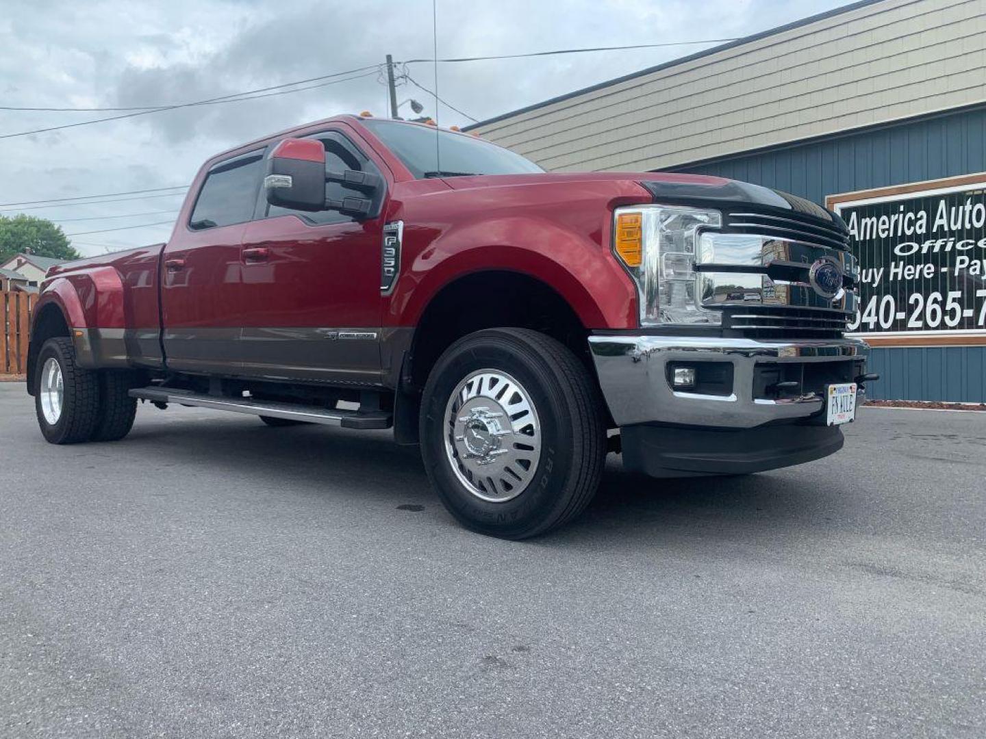 2017 MAROON FORD F350 SUPER DUTY (1FT8W3DT4HE) with an 6.7L engine, Automatic transmission, located at 2514 Williamson Rd NE, Roanoke, VA, 24012, (540) 265-7770, 37.294636, -79.936249 - ********* CASH ONLY PRICE IS $66000 (DOES NOT INCLUDE TAGS, TITLING, SALES TAX, OR PROCESSING FEE) *************** ******** VEHICLE SHOW BY APPOINTMENT ONLY ************ - Photo#0