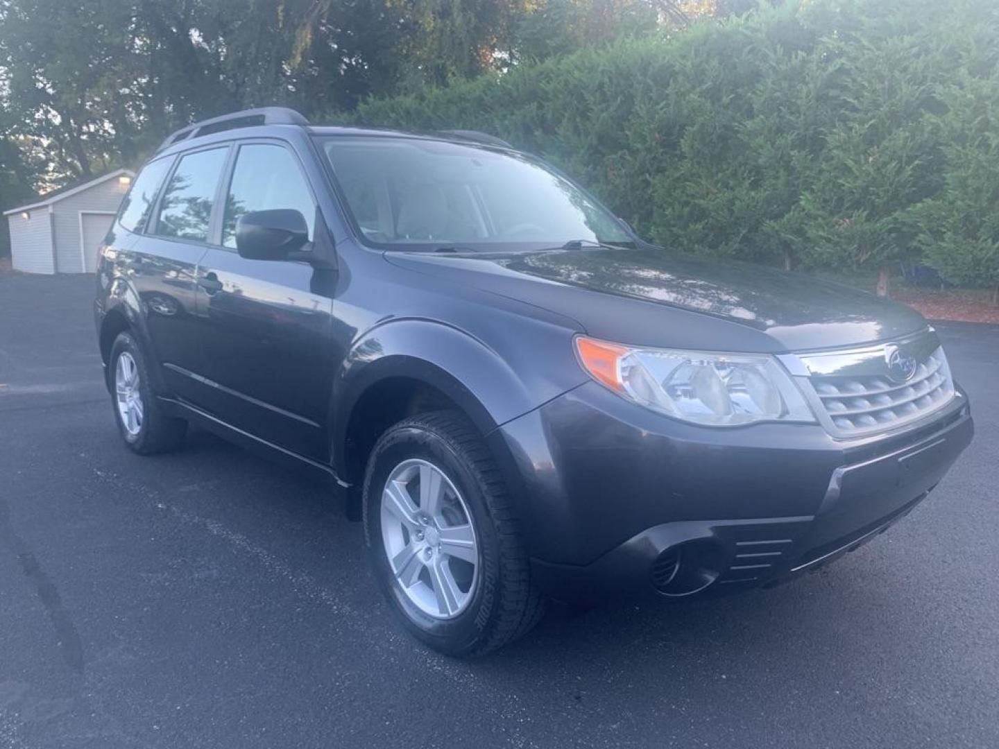 2012 GRAY SUBARU FORESTER 2.5X (JF2SHABC8CH) with an 2.5L engine, Automatic transmission, located at 2514 Williamson Rd NE, Roanoke, VA, 24012, (540) 265-7770, 37.294636, -79.936249 - NO CREDIT CHECK FINANCING WITH ONLY $2300 DOWN PAYMENT!!! Check out our website www.needausedvehicle.com for our No Credit Check/ In House Financing options!! No Credit Check Available!!! In House Financing Available!!! All Clean Title Vehicles (no Salvaged or flooded vehicles ever on our lot)!! - Photo#1