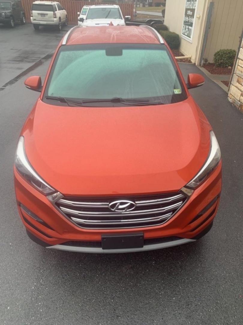 2017 ORANGE HYUNDAI TUCSON LIMITED (KM8J3CA20HU) with an 1.6L engine, Automatic transmission, located at 2514 Williamson Rd NE, Roanoke, VA, 24012, (540) 265-7770, 37.294636, -79.936249 - Photo#7