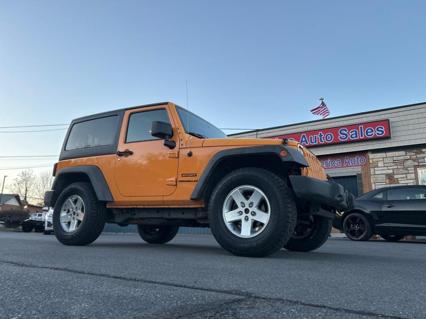 2012 YELLOW JEEP WRANGLER SPORT (1C4AJWAG5CL) with an 3.6L engine, 5-Speed Manual transmission, located at 2514 Williamson Rd NE, Roanoke, VA, 24012, (540) 265-7770, 37.294636, -79.936249 - NO CREDIT CHECK FINANCING WITH ONLY $4300 DOWN PAYMENT!!!! Check out our website www.needausedvehicle.com for our No Credit Check/ In House Financing options!! No Credit Check Available!!! In House Financing Available!!! All Clean Title Vehicles (no Salvaged or flooded vehicles ever on our lot)! - Photo#0