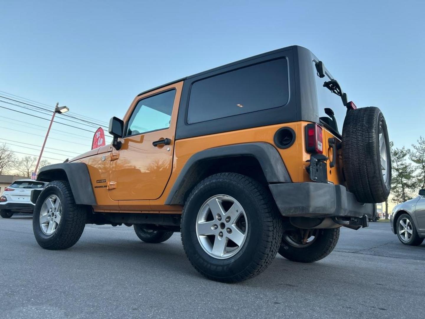 2012 YELLOW JEEP WRANGLER SPORT (1C4AJWAG5CL) with an 3.6L engine, 5-Speed Manual transmission, located at 2514 Williamson Rd NE, Roanoke, VA, 24012, (540) 265-7770, 37.294636, -79.936249 - NO CREDIT CHECK FINANCING WITH ONLY $4300 DOWN PAYMENT!!!! Check out our website www.needausedvehicle.com for our No Credit Check/ In House Financing options!! No Credit Check Available!!! In House Financing Available!!! All Clean Title Vehicles (no Salvaged or flooded vehicles ever on our lot)! - Photo#2