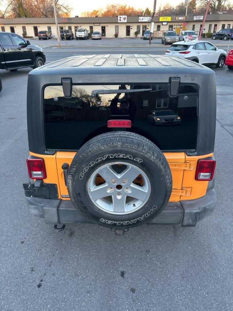 2012 YELLOW JEEP WRANGLER SPORT (1C4AJWAG5CL) with an 3.6L engine, 5-Speed Manual transmission, located at 2514 Williamson Rd NE, Roanoke, VA, 24012, (540) 265-7770, 37.294636, -79.936249 - Photo#11