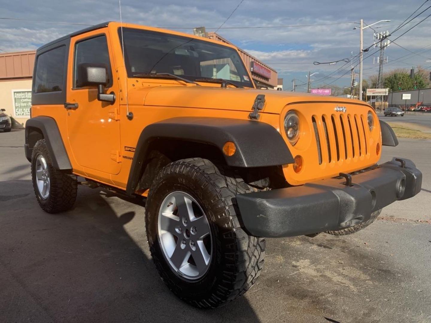 2012 YELLOW JEEP WRANGLER SPORT (1C4AJWAG5CL) with an 3.6L engine, Automatic transmission, located at 2514 Williamson Rd NE, Roanoke, VA, 24012, (540) 265-7770, 37.294636, -79.936249 - NO CREDIT CHECK FINANCING WITH ONLY $4000 DOWN PAYMENT!!!! Check out our website www.needausedvehicle.com for our No Credit Check/ In House Financing options!! No Credit Check Available!!! In House Financing Available!!! All Clean Title Vehicles (no Salvaged or flooded vehicles ever on our lot)! - Photo#1