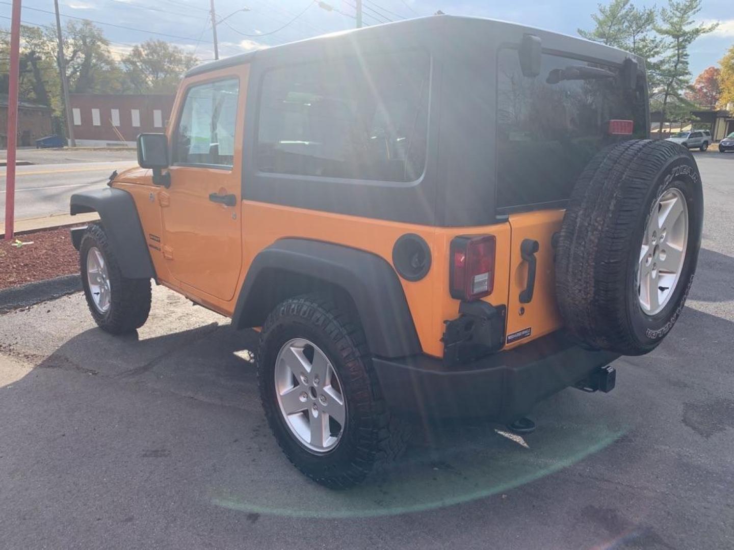 2012 YELLOW JEEP WRANGLER SPORT (1C4AJWAG5CL) with an 3.6L engine, Automatic transmission, located at 2514 Williamson Rd NE, Roanoke, VA, 24012, (540) 265-7770, 37.294636, -79.936249 - NO CREDIT CHECK FINANCING WITH ONLY $4000 DOWN PAYMENT!!!! Check out our website www.needausedvehicle.com for our No Credit Check/ In House Financing options!! No Credit Check Available!!! In House Financing Available!!! All Clean Title Vehicles (no Salvaged or flooded vehicles ever on our lot)! - Photo#3