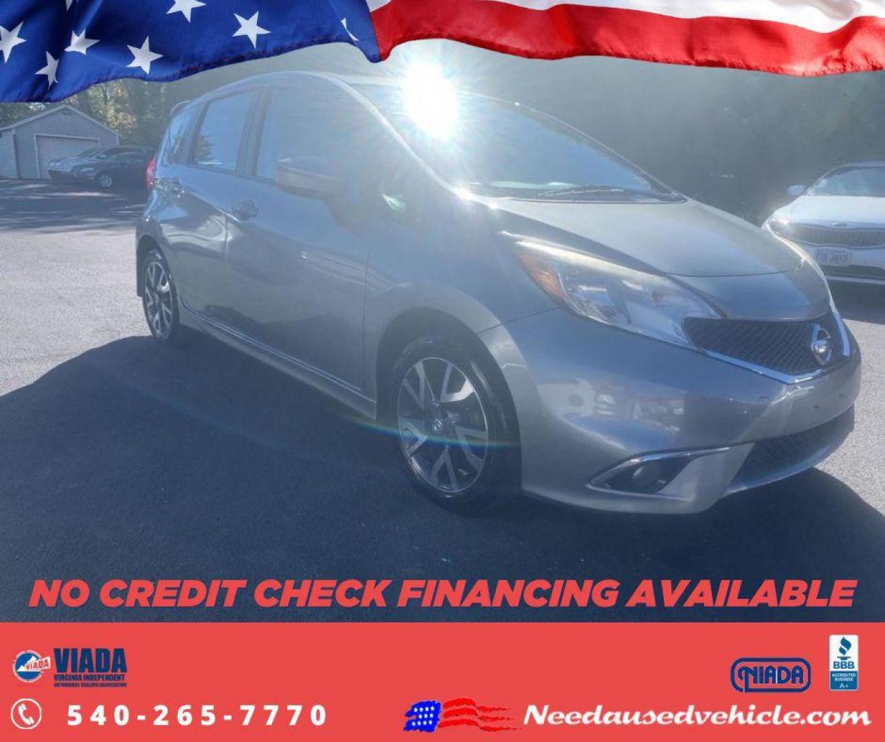 2015 GRAY NISSAN VERSA NOTE S (3N1CE2CP9FL) with an 1.6L engine, Continuously Variable transmission, located at 2514 Williamson Rd NE, Roanoke, VA, 24012, (540) 265-7770, 37.294636, -79.936249 - NO CREDIT CHECK FINANCING WITH ONLY $2000 DOWN PAYMENT!!! Check out our website www.needausedvehicle.com for our No Credit Check/ In House Financing options!! No Credit Check Available!!! In House Financing Available!!! All Clean Title Vehicles (no Salvaged or flooded vehicles ever on our lot)!! - Photo#0