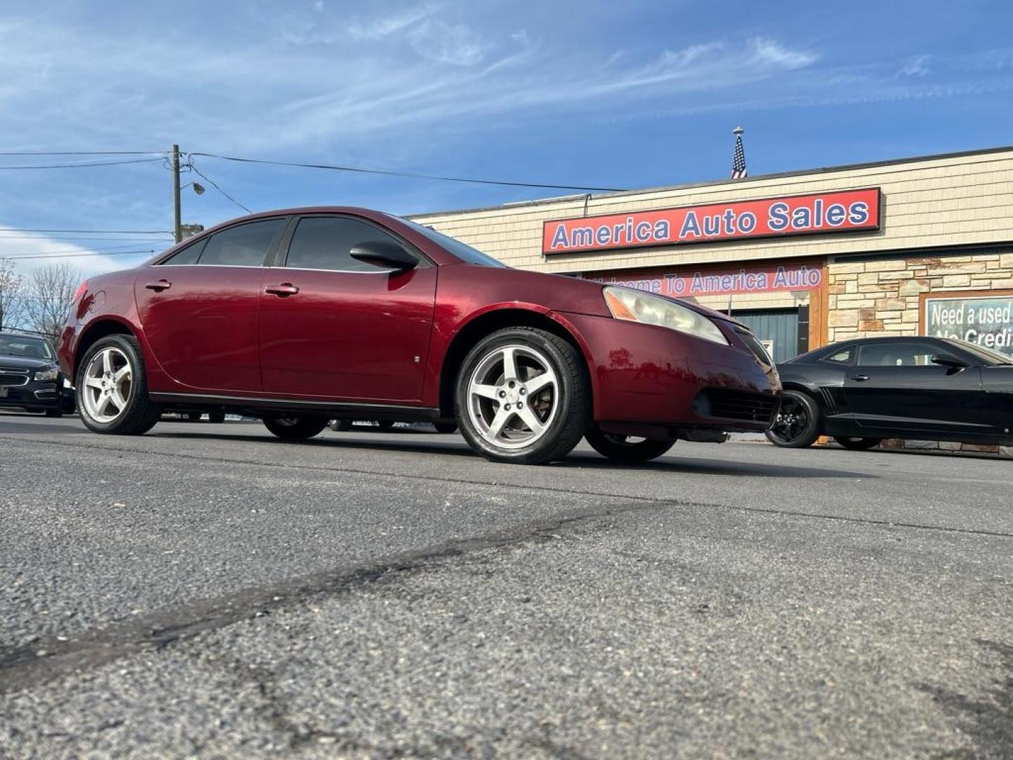 2009 MAROON PONTIAC G6 GT (1G2ZH57N494) with an 3.5L engine, Automatic transmission, located at 2514 Williamson Rd NE, Roanoke, VA, 24012, (540) 265-7770, 37.294636, -79.936249 - NO CREDIT CHECK FINANCING WITH ONLY $1500 DOWN PAYMENT!!!! Check out our website www.needausedvehicle.com for our No Credit Check/ In House Financing options!! No Credit Check Available!!! In House Financing Available!!! All Clean Title Vehicles (no Salvaged or flooded vehicles ever on our lot)! - Photo#0