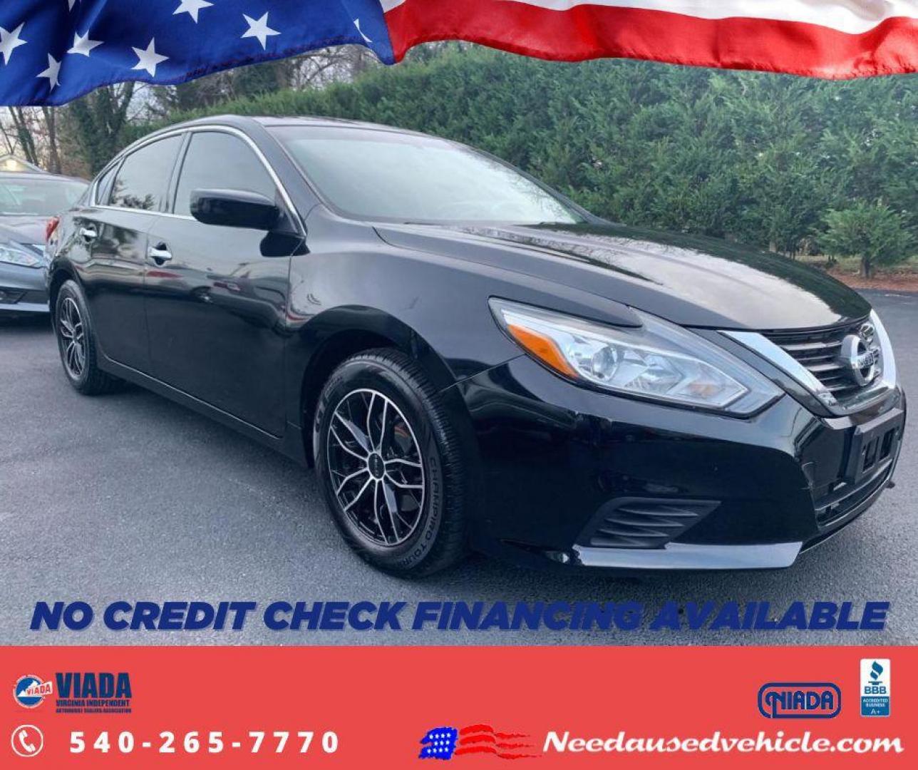 2016 BLACK NISSAN ALTIMA 2.5 (1N4AL3AP6GN) with an 2.5L engine, Continuously Variable transmission, located at 2514 Williamson Rd NE, Roanoke, VA, 24012, (540) 265-7770, 37.294636, -79.936249 - Photo#0