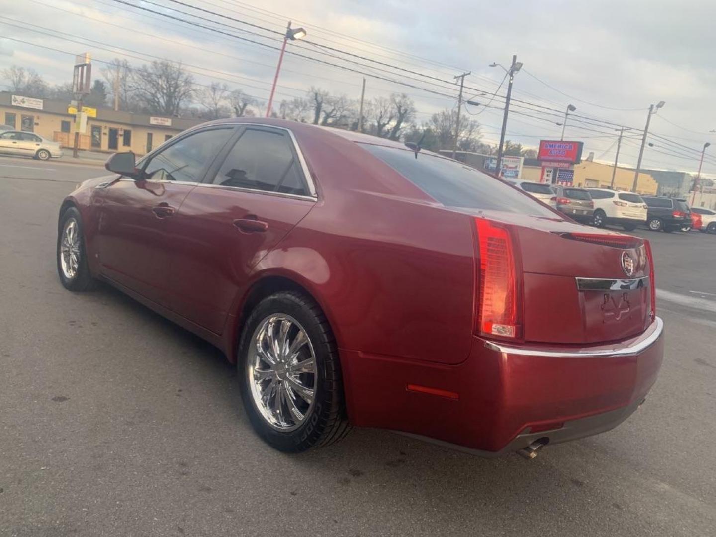 2008 RED CADILLAC CTS (1G6DM577780) with an 3.6L engine, Automatic transmission, located at 2514 Williamson Rd NE, Roanoke, VA, 24012, (540) 265-7770, 37.294636, -79.936249 - Photo#3