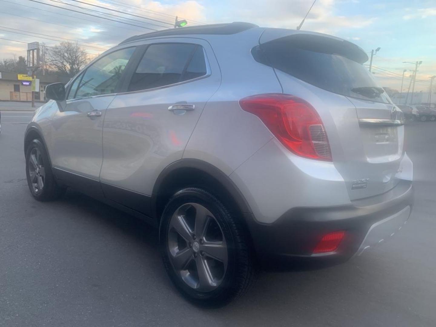 2014 SILVER BUICK ENCORE Leather (KL4CJGSB7EB) with an 1.4L engine, Automatic transmission, located at 2514 Williamson Rd NE, Roanoke, VA, 24012, (540) 265-7770, 37.294636, -79.936249 - Photo#3