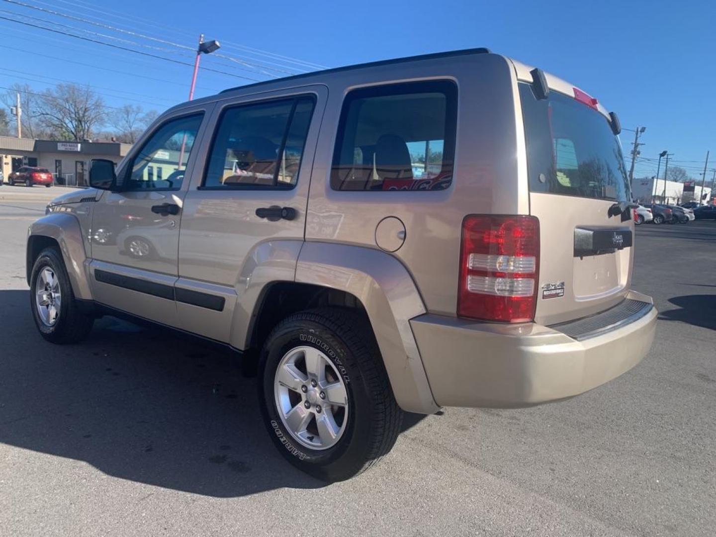 2011 TAN JEEP LIBERTY SPORT (1J4PN2GK0BW) with an 3.7L engine, Automatic transmission, located at 2514 Williamson Rd NE, Roanoke, VA, 24012, (540) 265-7770, 37.294636, -79.936249 - Photo#3