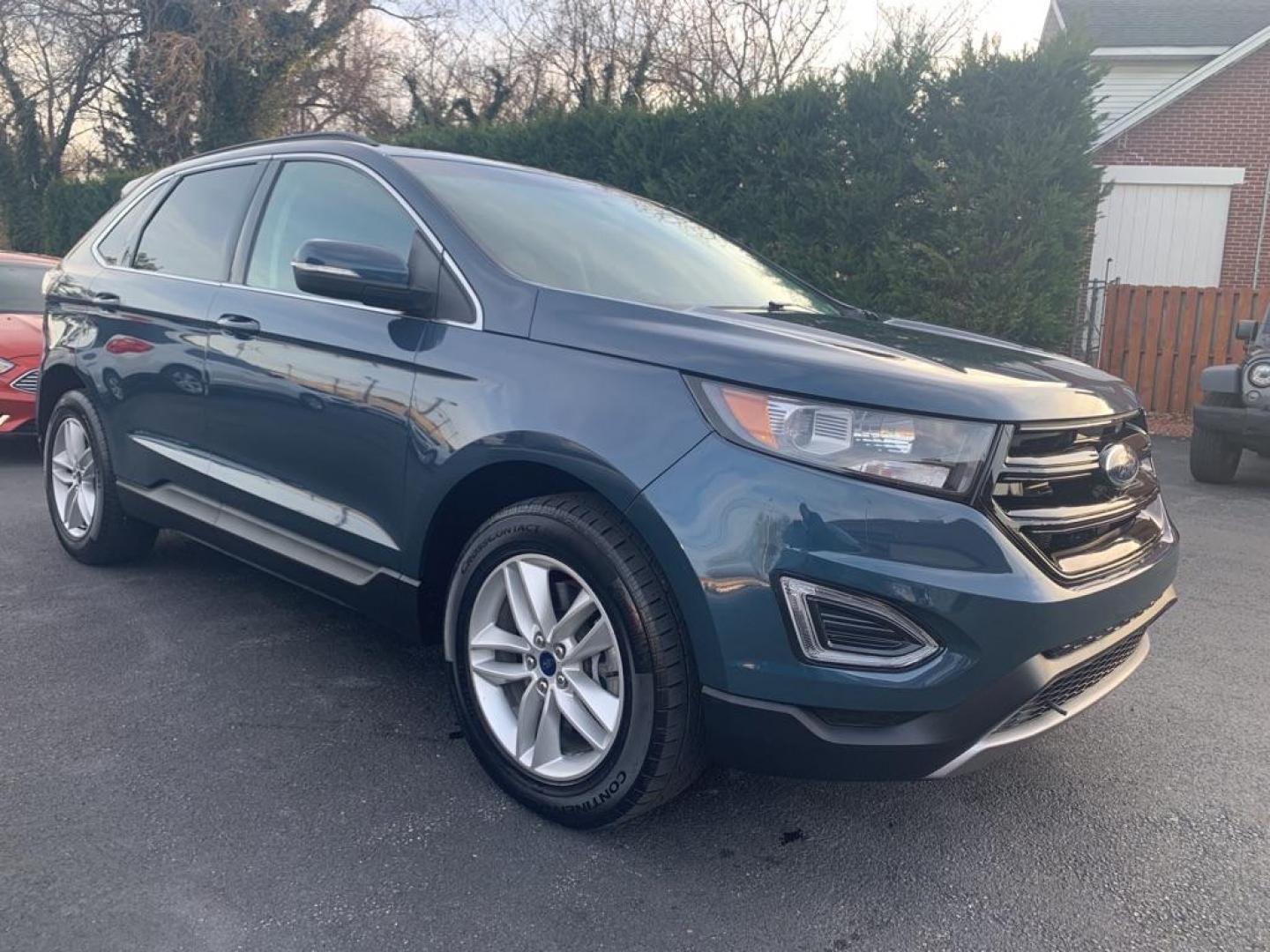 2016 BLUE FORD EDGE SEL (2FMPK4J84GB) with an 3.5L engine, Automatic transmission, located at 2514 Williamson Rd NE, Roanoke, VA, 24012, (540) 265-7770, 37.294636, -79.936249 - Photo#0