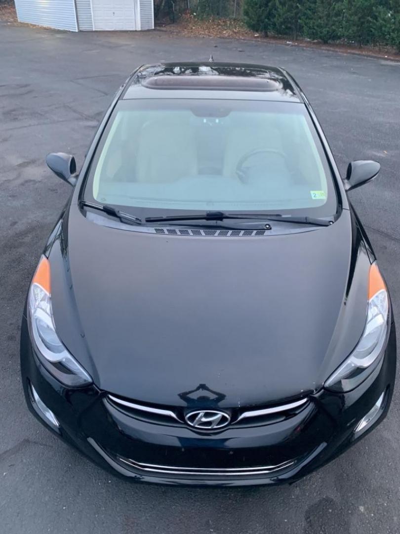 2013 BLACK HYUNDAI ELANTRA GLS (5NPDH4AE7DH) with an 1.8L engine, Automatic transmission, located at 2514 Williamson Rd NE, Roanoke, VA, 24012, (540) 265-7770, 37.294636, -79.936249 - Photo#1