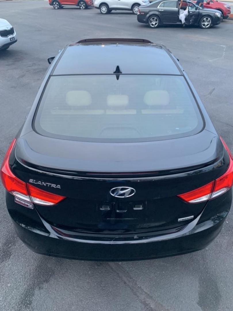 2013 BLACK HYUNDAI ELANTRA GLS (5NPDH4AE7DH) with an 1.8L engine, Automatic transmission, located at 2514 Williamson Rd NE, Roanoke, VA, 24012, (540) 265-7770, 37.294636, -79.936249 - Photo#3