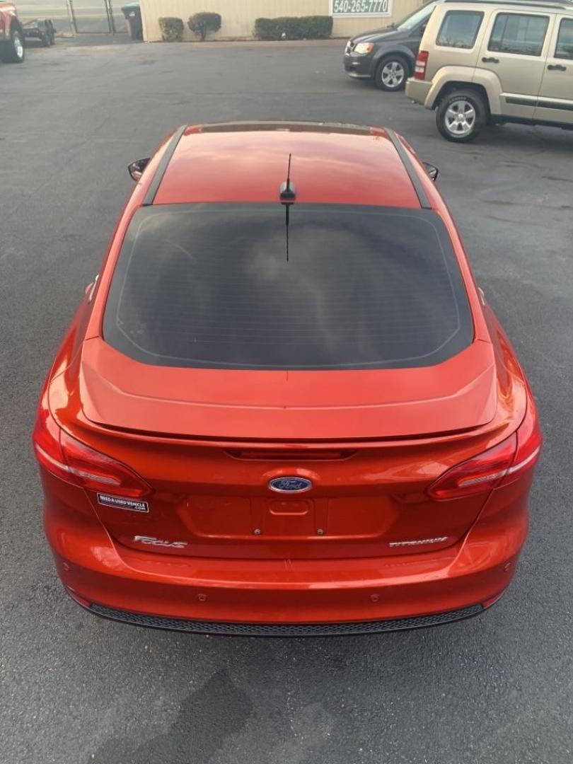 2018 RED FORD FOCUS TITANIUM (1FADP3J25JL) with an 2.0L engine, Automatic transmission, located at 2514 Williamson Rd NE, Roanoke, VA, 24012, (540) 265-7770, 37.294636, -79.936249 - Photo#3