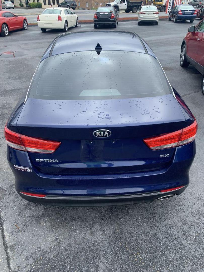 2016 BLUE KIA OPTIMA EX (5XXGU4L3XGG) with an 2.4L engine, Automatic transmission, located at 2514 Williamson Rd NE, Roanoke, VA, 24012, (540) 265-7770, 37.294636, -79.936249 - Photo#9