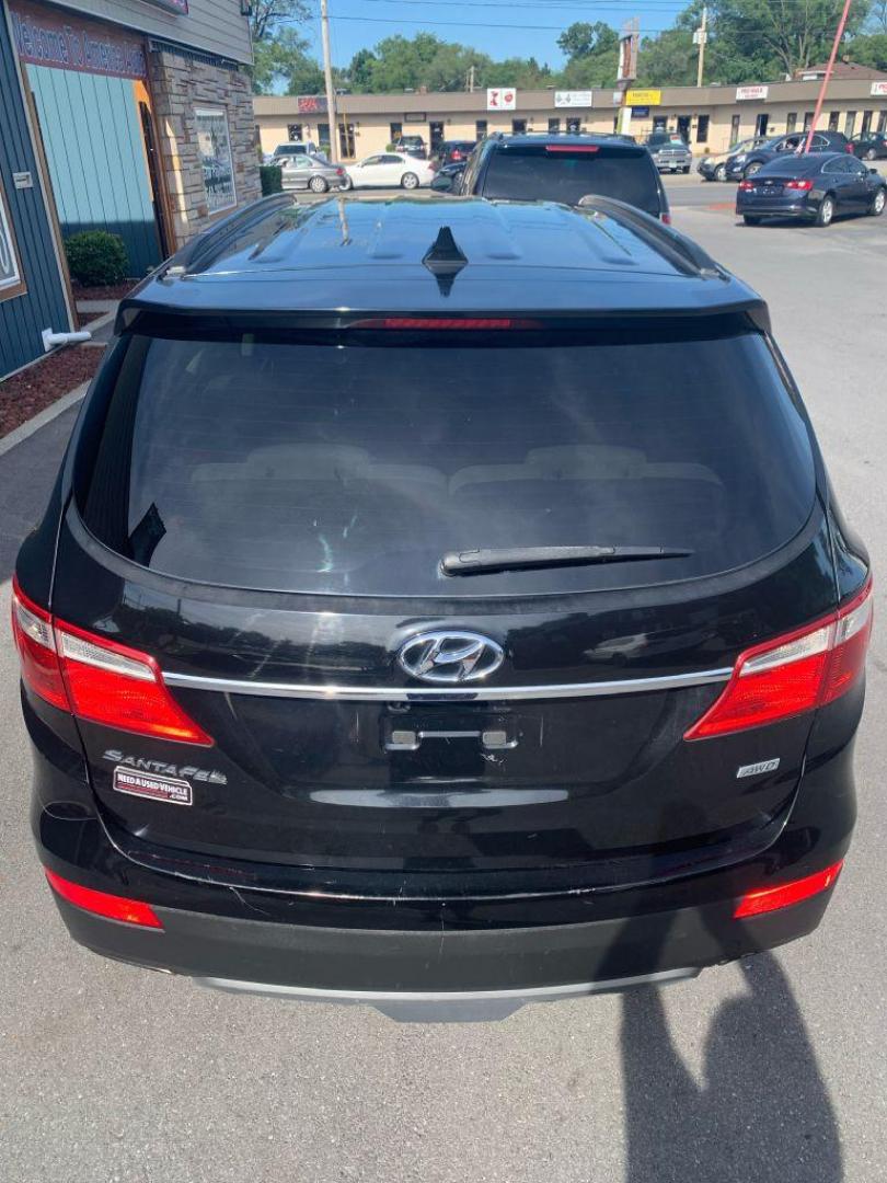 2014 BLACK HYUNDAI SANTA FE GLS (KM8SMDHFXEU) with an 3.3L engine, Automatic transmission, located at 2514 Williamson Rd NE, Roanoke, VA, 24012, (540) 265-7770, 37.294636, -79.936249 - Photo#9