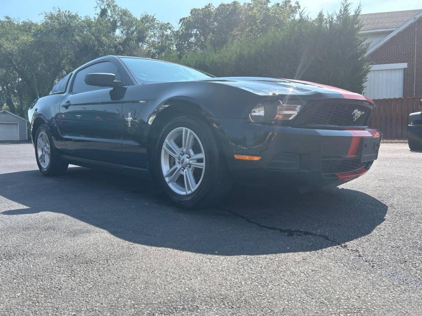 2012 BLACK FORD MUSTANG (1ZVBP8AM3C5) with an 3.7L engine, Automatic transmission, located at 2514 Williamson Rd NE, Roanoke, VA, 24012, (540) 265-7770, 37.294636, -79.936249 - Photo#0