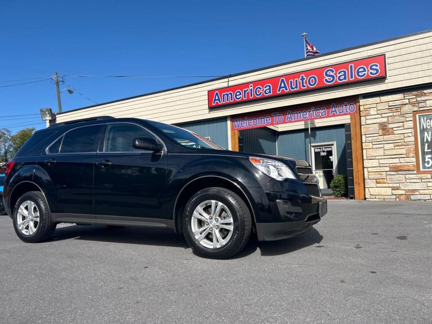 2015 BLACK CHEVROLET EQUINOX LT (2GNFLFEK4F6) with an 2.4L engine, Automatic transmission, located at 2514 Williamson Rd NE, Roanoke, VA, 24012, (540) 265-7770, 37.294636, -79.936249 - Photo#0