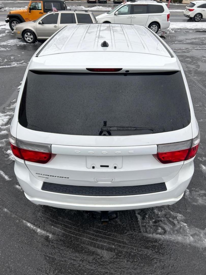 2013 WHITE DODGE DURANGO SXT (1C4RDJAG6DC) with an 3.6L engine, Automatic transmission, located at 2514 Williamson Rd NE, Roanoke, VA, 24012, (540) 265-7770, 37.294636, -79.936249 - Photo#3