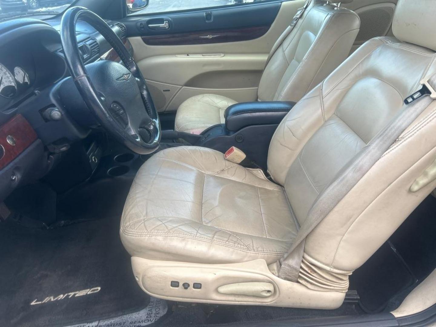 2002 GOLD CHRYSLER SEBRING LIMITED (1C3EL65R12N) with an 2.7L engine, Automatic transmission, located at 2514 Williamson Rd NE, Roanoke, VA, 24012, (540) 265-7770, 37.294636, -79.936249 - NO CREDIT CHECK FINANCING WITH ONLY $1300 DOWN PAYMENT!!!! Check out our website www.needausedvehicle.com for our No Credit Check/ In House Financing options!! No Credit Check Available!!! In House Financing Available!!! All Clean Title Vehicles (no Salvaged or flooded vehicles ever on our lot)! - Photo#4