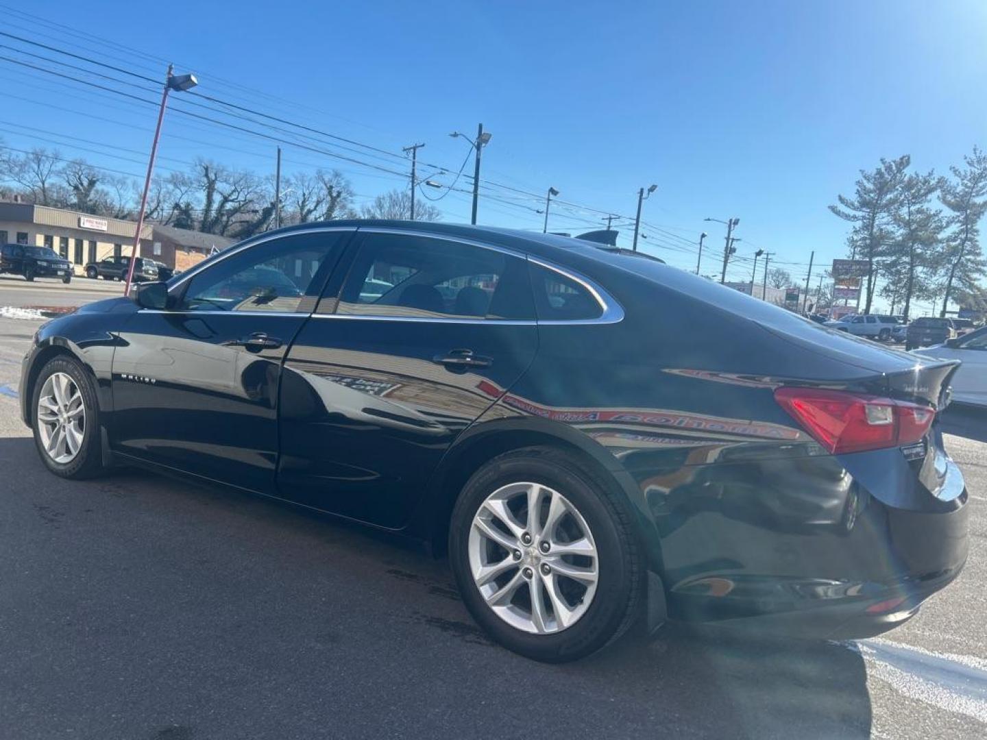 2016 BLACK CHEVROLET MALIBU LT (1G1ZE5ST5GF) with an 1.5L engine, Automatic transmission, located at 2514 Williamson Rd NE, Roanoke, VA, 24012, (540) 265-7770, 37.294636, -79.936249 - NO CREDIT CHECK FINANCING WITH ONLY $3800 DOWN PAYMENT!!!! Check out our website www.needausedvehicle.com for our No Credit Check/ In House Financing options!! No Credit Check Available!!! In House Financing Available!!! All Clean Title Vehicles (no Salvaged or flooded vehicles ever on our lot)! - Photo#1